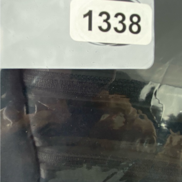 Fabletics black coronado striped zipper athletic stretch mini skirt, small - Picture 8 of 9